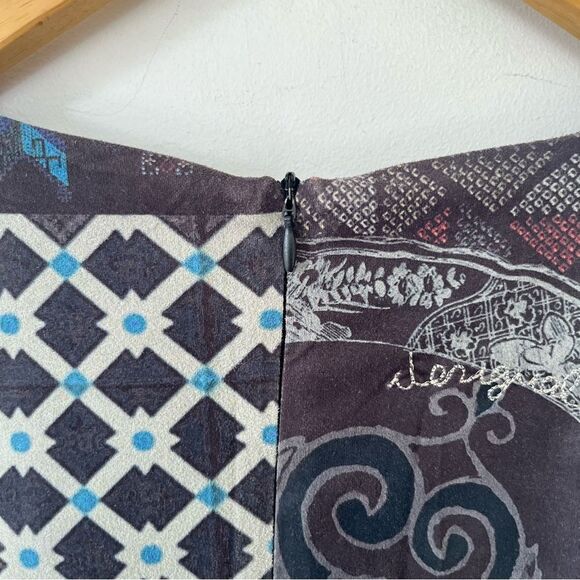 Desigual Multicolor Patchwork Boho Art to Wear Dress - Picture 9 of 10